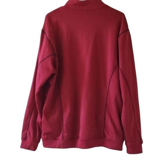 Nike Golf Mens Therma-Fit Pullover Sweatshirt Large Red - Picture 4 of 7